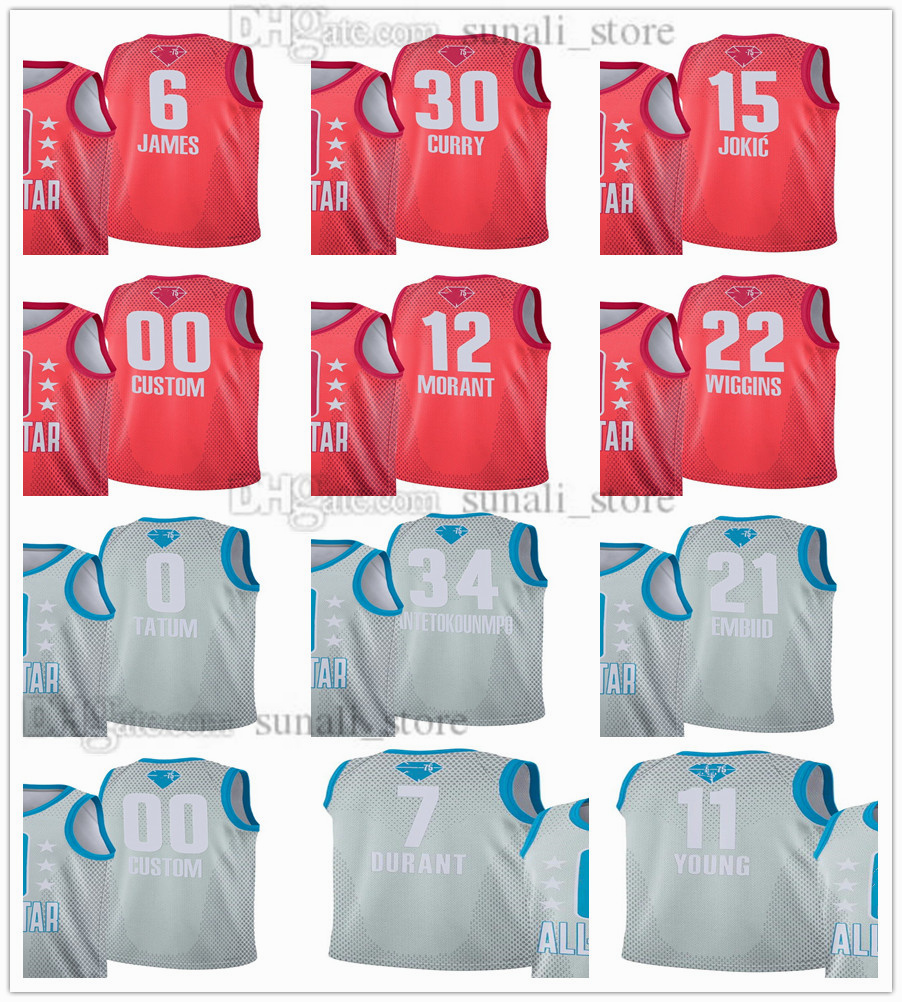 2022 All-Star Basketball Jerseys Stephen Curry LeBron Nikola James Jokic DeMar DeRozan Joel Embiid Kevin Giannis Durant Antetokounmpo Jayson, Black;red
2022 All-Star Basketball Jerseys Stephen Curry LeBron Nikola James Jokic DeMar DeRozan Joel Embiid Kevin Giannis Durant Antetokounmpo Jayson, Black;red