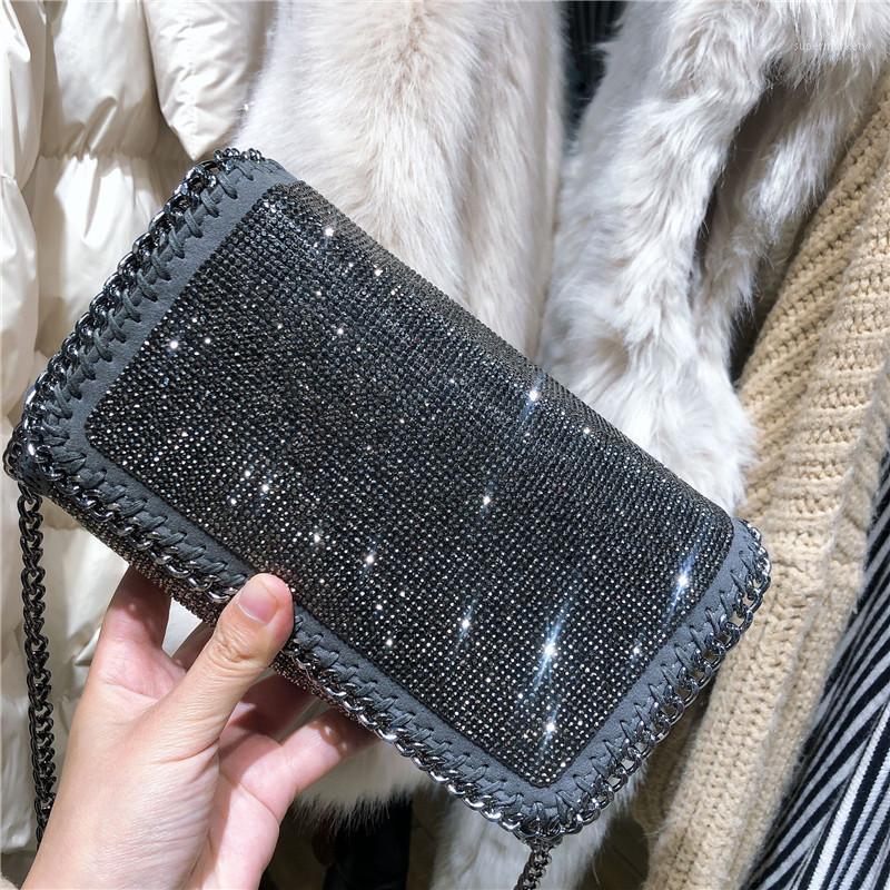 Korean Style Rhinestone Cowhide Dinner Elegant One-Shoulder Crossbody Chain Small Bag Female Flavor Clutch Fashion1, Black (21.5 long)
Korean Style Rhinestone Cowhide Dinner Elegant One-Shoulder Crossbody Chain Small Bag Female Flavor Clutch Fashion1, Black (21.5 long)