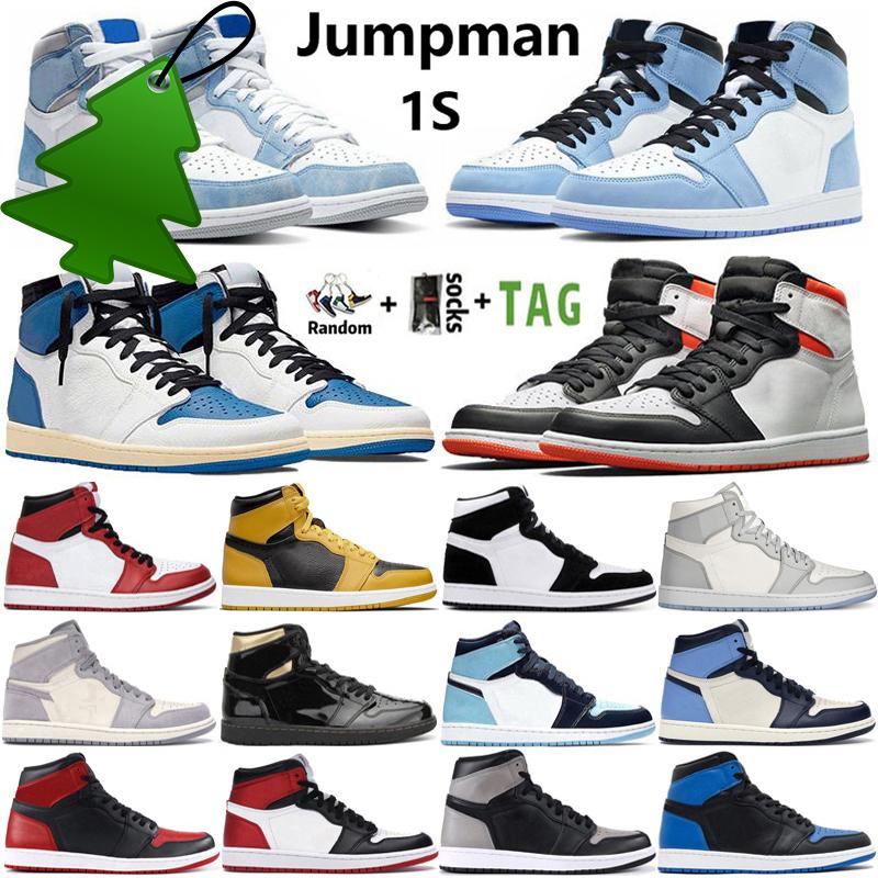 2022 TOP Mens Jumpman 1 High Og 1s Hyper Royal Men Basketball Shoes Electro Orange University Blue Dark Mocha Unc Bred Patent Banned Women Trainers, Black
2022 TOP Mens Jumpman 1 High Og 1s Hyper Royal Men Basketball Shoes Electro Orange University Blue Dark Mocha Unc Bred Patent Banned Women Trainers, Black