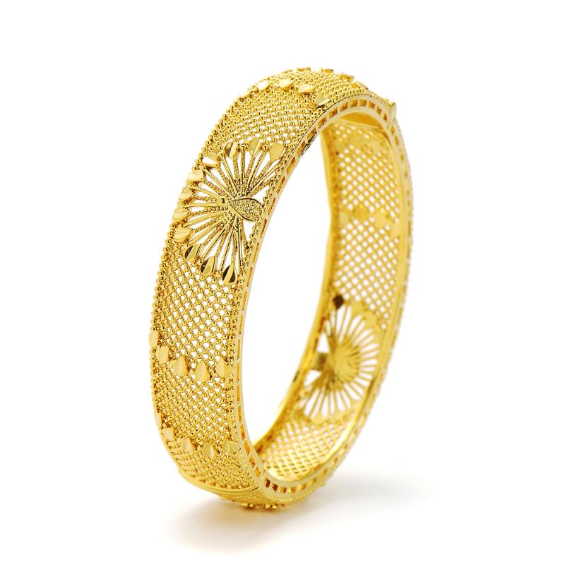 Bangle Luxury Ethiopian 24K Bangles Dubai Gold Color For Women Girls Wife Bride Bracelets Jewelry Gift Can Open
Bangle Luxury Ethiopian 24K Bangles Dubai Gold Color For Women Girls Wife Bride Bracelets Jewelry Gift Can Open