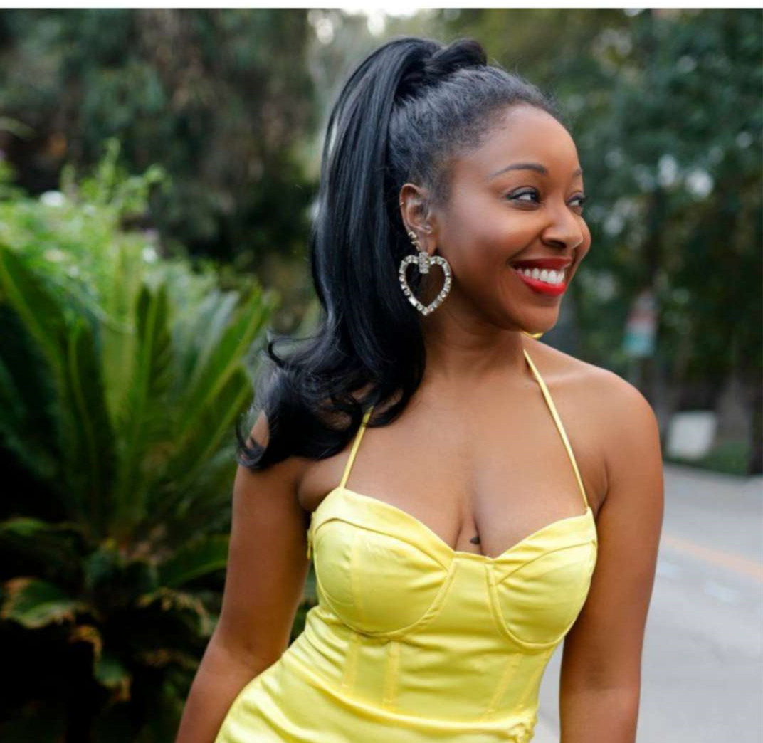 100 human hair weave black ponytail for black women relaxed wavy curly black hair ponytail puff high horsetail 140g