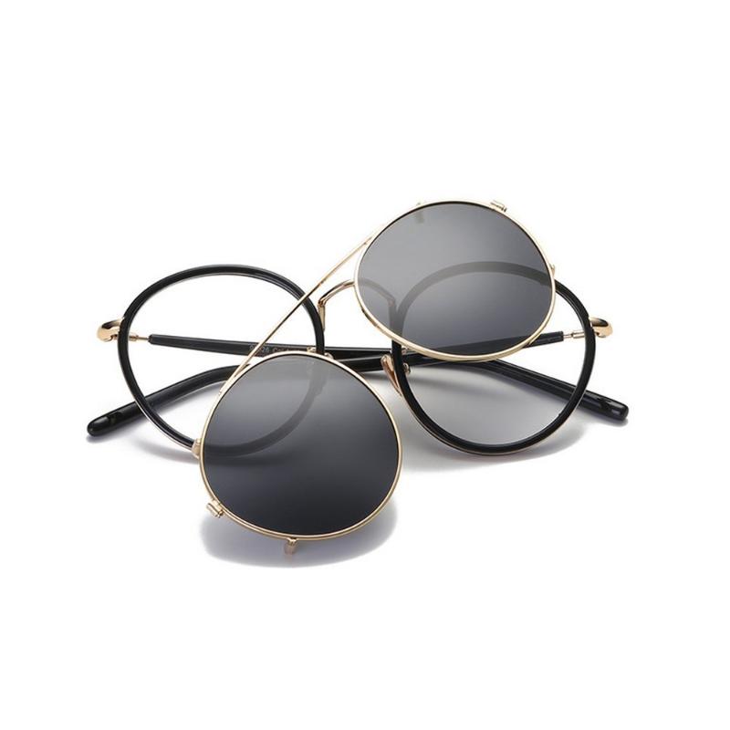 Sunglasses MINCL/Retro Round Tr90 Frame Polarized Clip On Flat Eyeglasses Unisex Optical Myopia With BoX FML
Sunglasses MINCL/Retro Round Tr90 Frame Polarized Clip On Flat Eyeglasses Unisex Optical Myopia With BoX FML