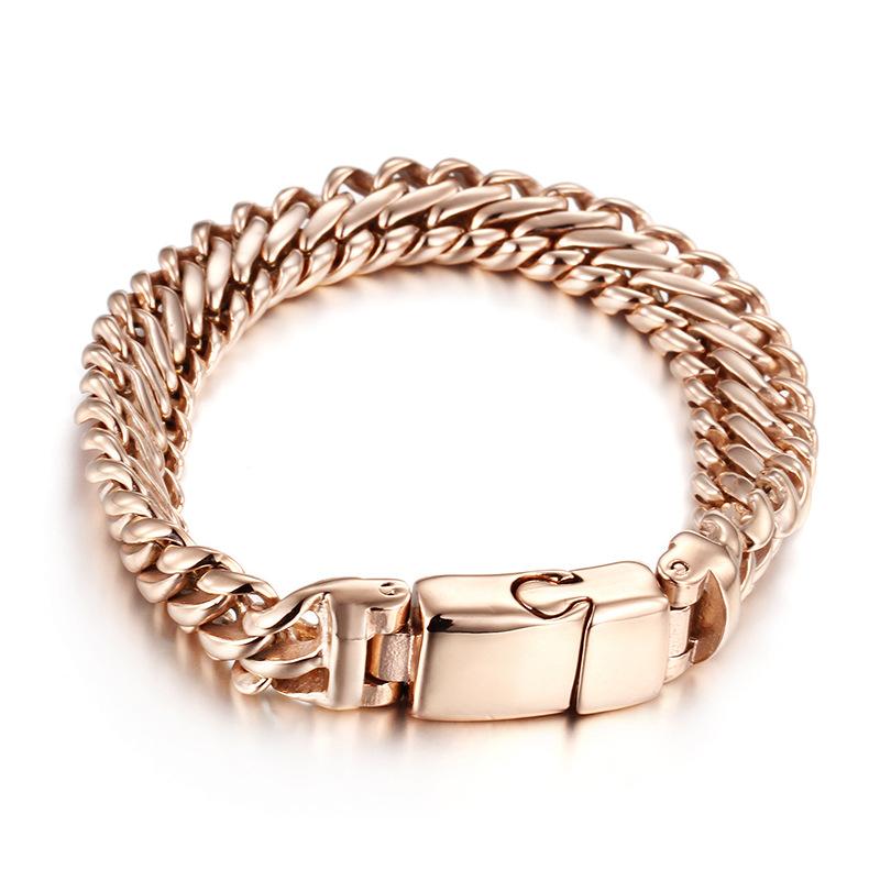 Hot New Europe and America men titanium steel section of simple fashion ladies bracelet
Hot New Europe and America men titanium steel section of simple fashion ladies bracelet