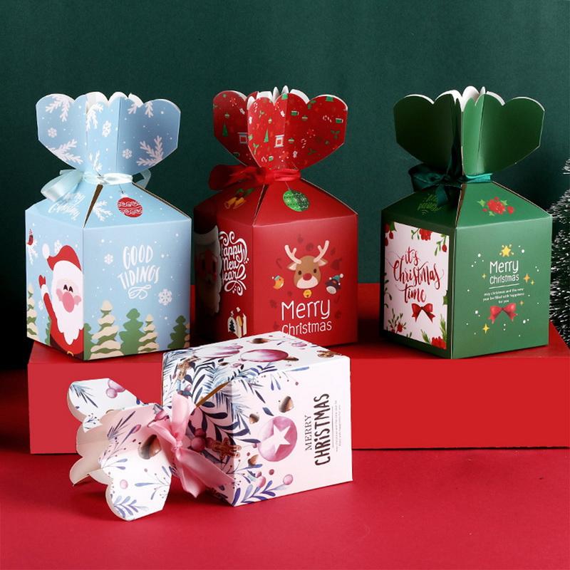 Christmas Xmas Gift Bags Candy Fruit Box Bag Christmas Santa Snowman Gift Paper Carrier Bag Creative Package Pouch Supplies
Christmas Xmas Gift Bags Candy Fruit Box Bag Christmas Santa Snowman Gift Paper Carrier Bag Creative Package Pouch Supplies
