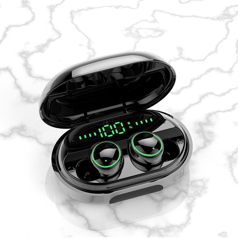 Touch TWS Wireless Bluetooth 5.0 Earphones Noise Cancelling Smart Touch Earphone With 3500mAh Charging Box for1, Black
Touch TWS Wireless Bluetooth 5.0 Earphones Noise Cancelling Smart Touch Earphone With 3500mAh Charging Box for1, Black