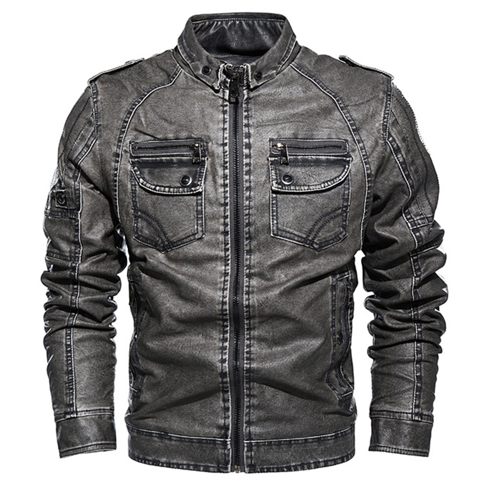 Autumn Winter Leather Jacket Men Leather Bomber Jacket Motorcycle Coat Man Vintage Jacket Fur Lined Warm Outwear Coat Plus Size 201127