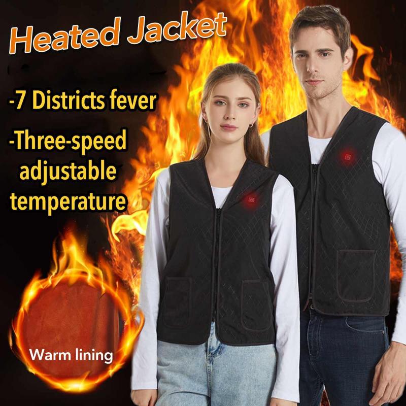 Heated Vests Electric Jacket Heated Clothing Outdoor Warm Men Women Winter Jacket USB Clothes for Camping Hiking Fishing, Black
Heated Vests Electric Jacket Heated Clothing Outdoor Warm Men Women Winter Jacket USB Clothes for Camping Hiking Fishing, Black