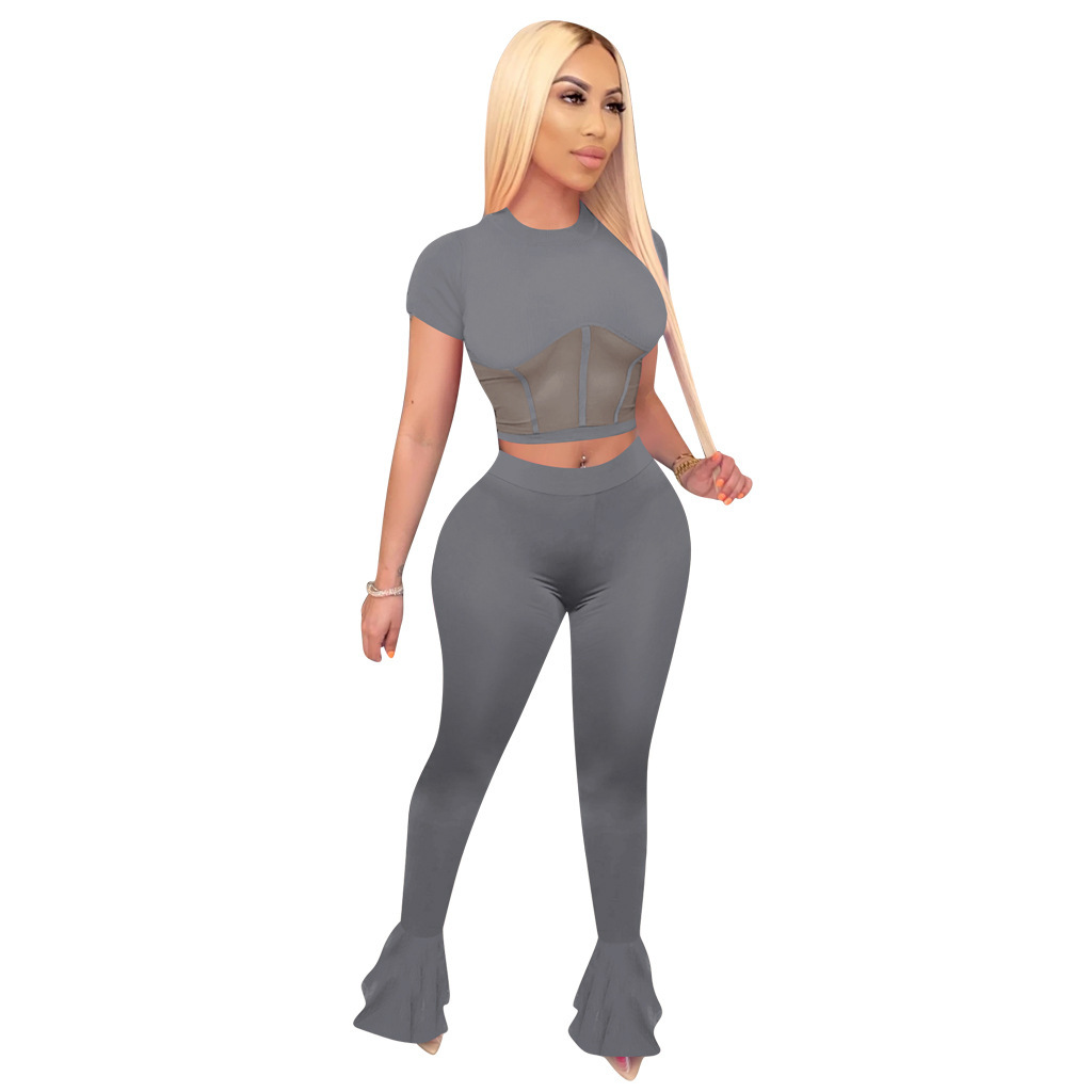 2021 New Female Suit Spring Sexy Elastic Woman' Fashion Tight Knit Seared Color Pants Two-piece Assembly JI7I, Dark grey
2021 New Female Suit Spring Sexy Elastic Woman' Fashion Tight Knit Seared Color Pants Two-piece Assembly JI7I, Dark grey