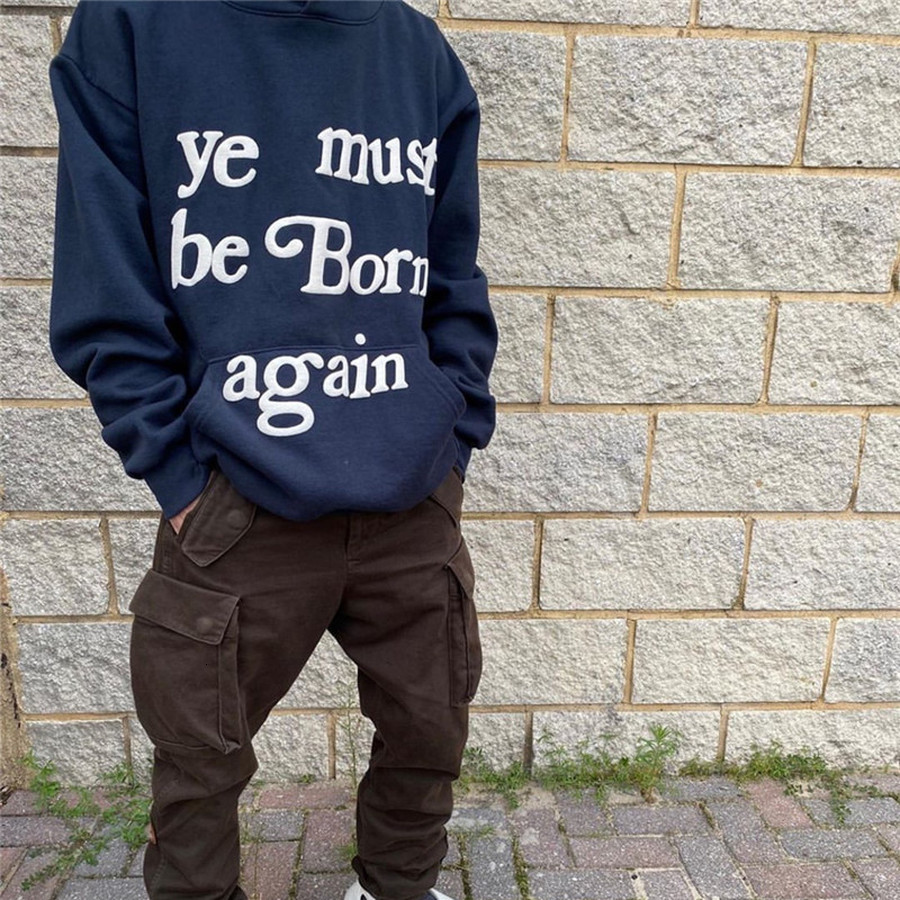 2021 New Blue Black Foam Printing Cpfm Ye Must Be Born Again Kanye Pullover Men Women Sweatshirts Hoodie D9cb
2021 New Blue Black Foam Printing Cpfm Ye Must Be Born Again Kanye Pullover Men Women Sweatshirts Hoodie D9cb