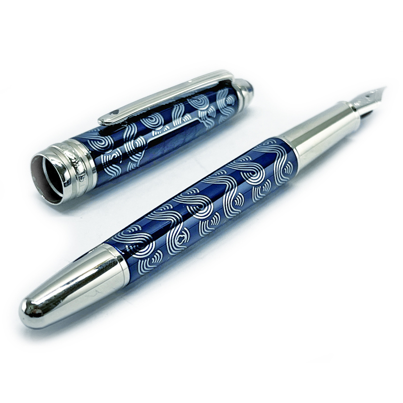 PURE PEARL Classic 163 Rollerball/Ballpoint Pen Limited edition Precious metal series 80 days around the world luxury stationery with Serial Number+Plush Pouch
PURE PEARL Classic 163 Rollerball/Ballpoint Pen Limited edition Precious metal series 80 days around the world luxury stationery with Serial Number+Plush Pouch