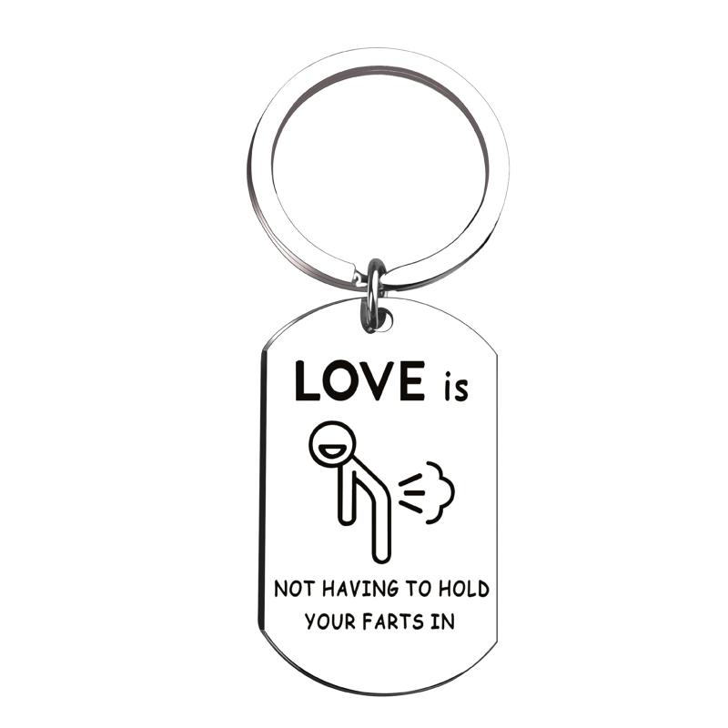 Keychains Give Him Naughty Valentine's Day Gift For Boyfriend Girlfriend Birthday Stainless Steel Keychain Husband And Wife 193E
Keychains Give Him Naughty Valentine's Day Gift For Boyfriend Girlfriend Birthday Stainless Steel Keychain Husband And Wife 193E