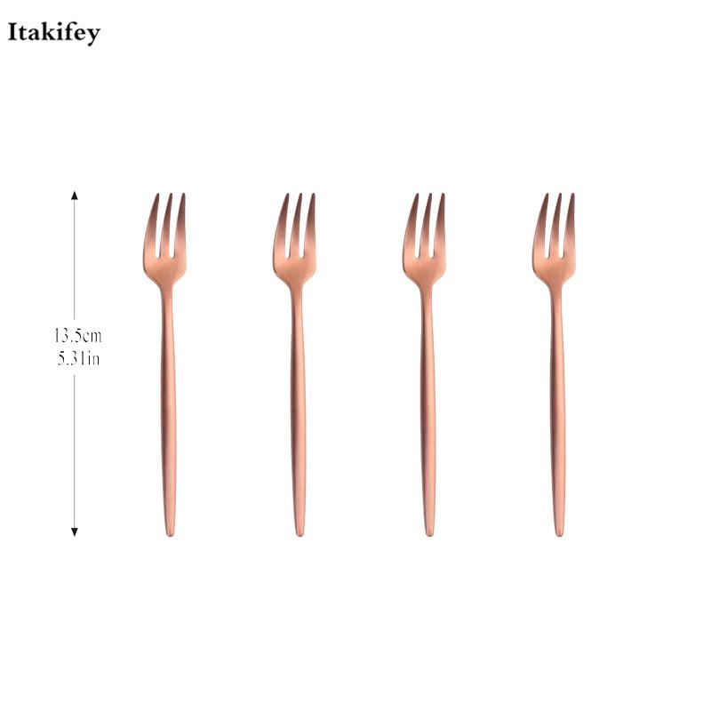 8/4Pcs Cake Forks Stainless Steel Thicker Rainbow Small Fork Dessert Fork Colorful For Fruit Snack Dinnerware Party Utensils
8/4Pcs Cake Forks Stainless Steel Thicker Rainbow Small Fork Dessert Fork Colorful For Fruit Snack Dinnerware Party Utensils