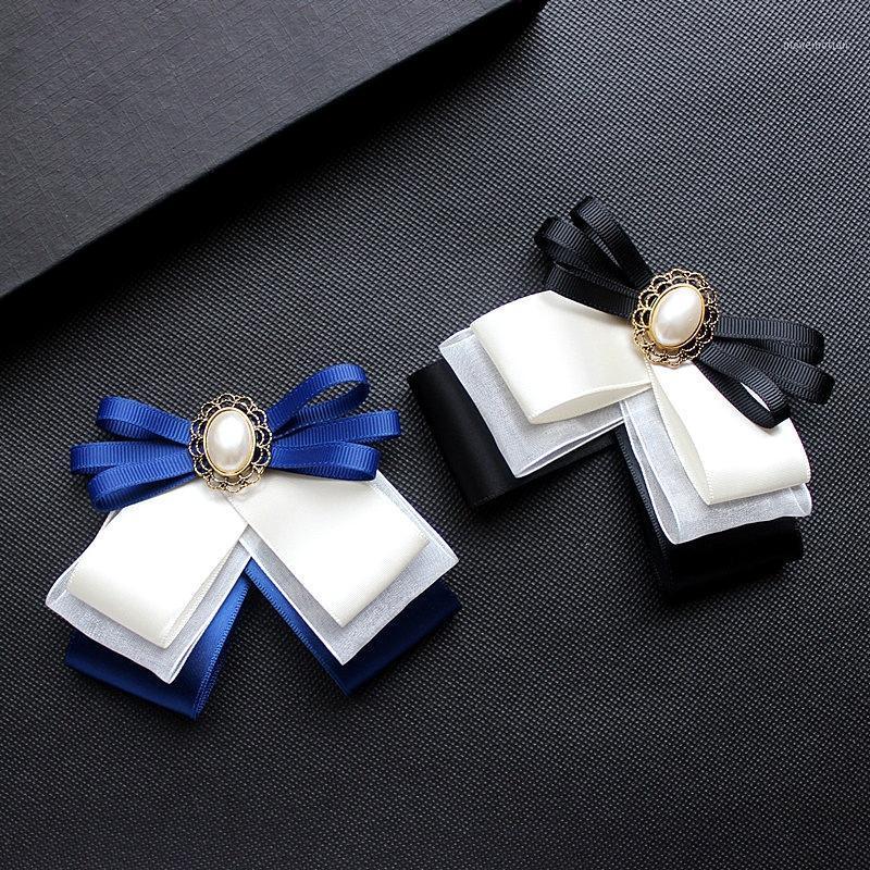 Korean Fashion Solid Multi-layer Bowknot Ladies Fabric Bow Tie High-end Pearl Rhinestone Pins Brooches for Women Accessories1
Korean Fashion Solid Multi-layer Bowknot Ladies Fabric Bow Tie High-end Pearl Rhinestone Pins Brooches for Women Accessories1