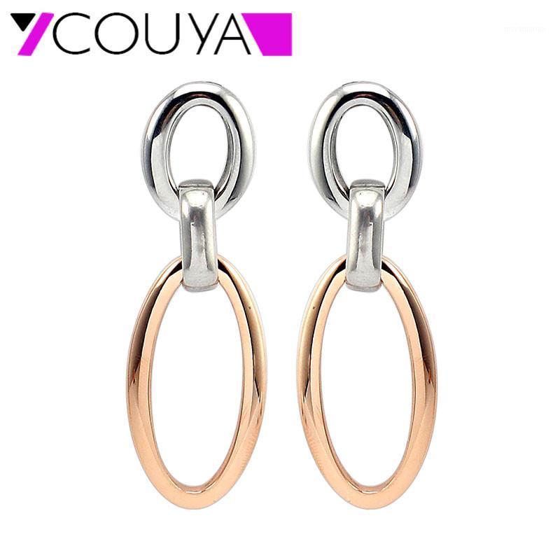 2020 new Fashion rose gold color stainless steel drop earrings for women oval shape free shipping1
2020 new Fashion rose gold color stainless steel drop earrings for women oval shape free shipping1