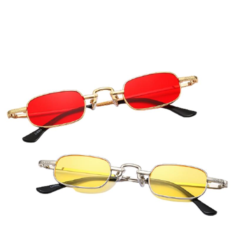 Hip-hop Vintage Square Sunglasses Trendy Colorful Sunglasses Men Women Small Box Shape Metal Frame Wholesale
Hip-hop Vintage Square Sunglasses Trendy Colorful Sunglasses Men Women Small Box Shape Metal Frame Wholesale