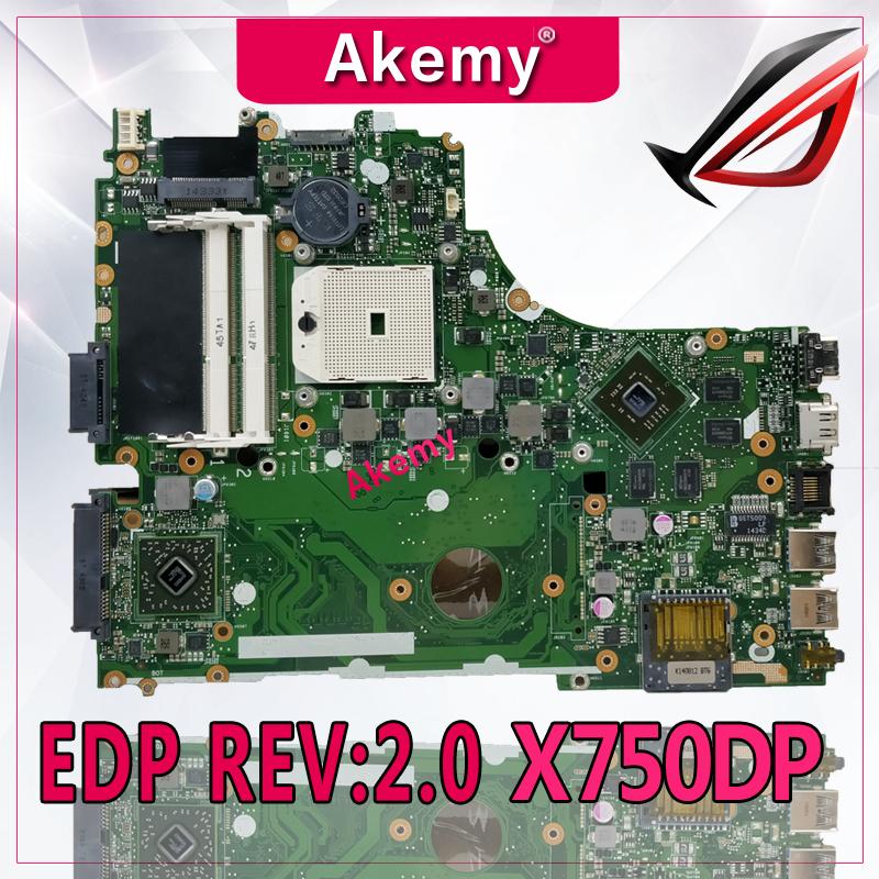 Akemy X550DP Motherboard LVD REV:2.0 For Asus X750DP K550DP K550D Laptop motherboard X750DP Mainboard X550DP test OK
Akemy X550DP Motherboard LVD REV:2.0 For Asus X750DP K550DP K550D Laptop motherboard X750DP Mainboard X550DP test OK
