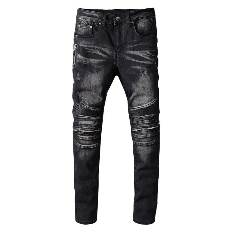 brand Men's stripe painted black jeans Fashion slim skinny holes patchwork stretch denim jeans pants for man big size 40 607, 607 black
brand Men's stripe painted black jeans Fashion slim skinny holes patchwork stretch denim jeans pants for man big size 40 607, 607 black