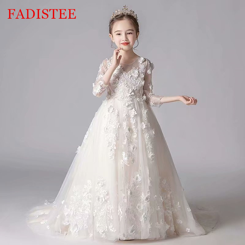 FADISTEE lace floor-length Girl dress Flower Girl Dresses vestidos lace Baby Girl Infant Dress Kids Formal Wear girls dress, Same as image
FADISTEE lace floor-length Girl dress Flower Girl Dresses vestidos lace Baby Girl Infant Dress Kids Formal Wear girls dress, Same as image
