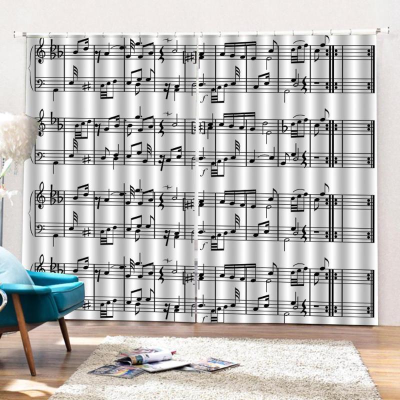 Music Curtains Musical Artistic Pattern Print Living Room Bedroom Window Drapes Customized size1, As pic
Music Curtains Musical Artistic Pattern Print Living Room Bedroom Window Drapes Customized size1, As pic