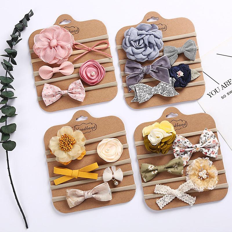 Hair Accessories 5Pcs/set Soft Elastic Born Headband Cute Bows Flower Lace Baby Girl Headbands Bowknot Headwear, Slivery;white
Hair Accessories 5Pcs/set Soft Elastic Born Headband Cute Bows Flower Lace Baby Girl Headbands Bowknot Headwear, Slivery;white