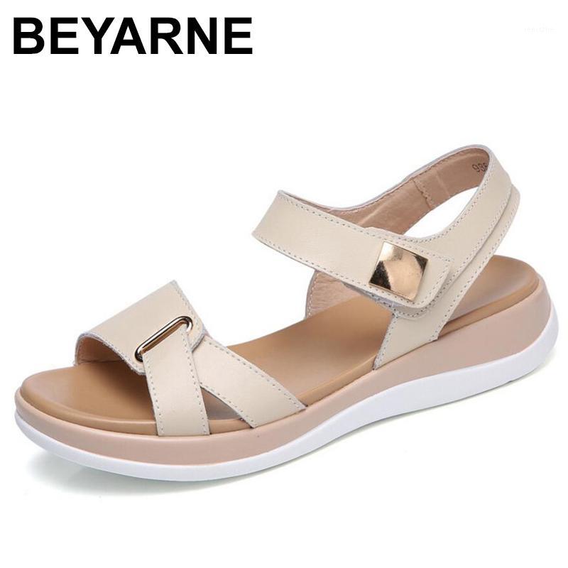 BEYARNE New Summer Women Sandals Flat shoes Woman Light Comfortable Leather Casual Hook Loop Sandalias mujerWomen's FootwearE2341, Beige
BEYARNE New Summer Women Sandals Flat shoes Woman Light Comfortable Leather Casual Hook Loop Sandalias mujerWomen's FootwearE2341, Beige