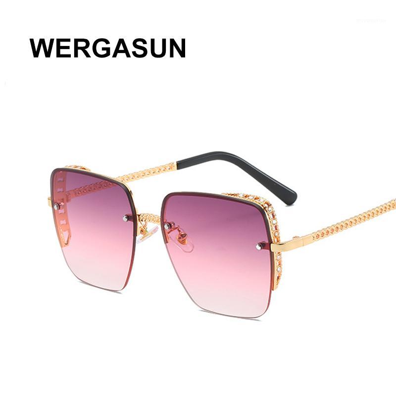WERGASUN Square Sunglasses Women Brand Designer Retro Metal Big Frame Sun Glasses For Men Vintage Gradient Oculos Feminino1
WERGASUN Square Sunglasses Women Brand Designer Retro Metal Big Frame Sun Glasses For Men Vintage Gradient Oculos Feminino1