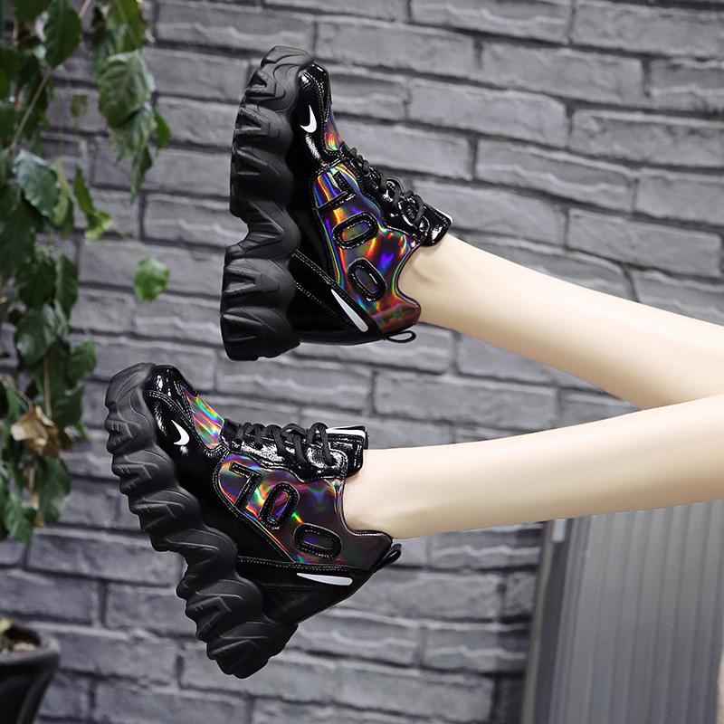 Women's Wedges Platform Sneakers 2020 Spring Super High Heels Vulcanize Shoes Woman Height Increasing Chunky Sneakers, Red
Women's Wedges Platform Sneakers 2020 Spring Super High Heels Vulcanize Shoes Woman Height Increasing Chunky Sneakers, Red