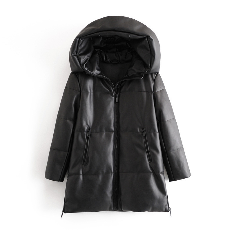 2021 New and American Wind Fund of Winter Relaxed Joker Imitation Leather Long Cotton-padded Hooded Jacket Aqxg
2021 New and American Wind Fund of Winter Relaxed Joker Imitation Leather Long Cotton-padded Hooded Jacket Aqxg