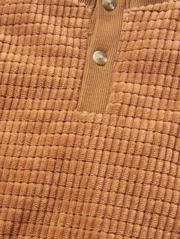 Baby Half Button Corduroy Pullover SHE