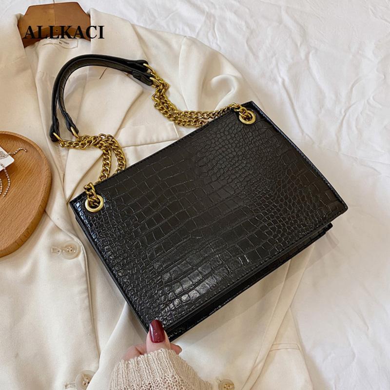 Women Designer PU Leather Chic Crossbody Bags 2021 Luxury Ladies Handbags and Purses Chains Flap Shoulder Messenger Bag 50, Black
Women Designer PU Leather Chic Crossbody Bags 2021 Luxury Ladies Handbags and Purses Chains Flap Shoulder Messenger Bag 50, Black