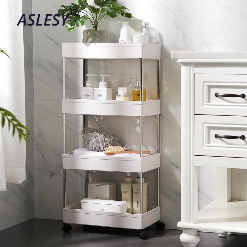 Kitchen Storage Rack Fridge Side Shelf 2/3/4 Layer Removable With Wheels Bathroom Organizer Shelf Gap Holder Bathroom Accessorie1
Kitchen Storage Rack Fridge Side Shelf 2/3/4 Layer Removable With Wheels Bathroom Organizer Shelf Gap Holder Bathroom Accessorie1
