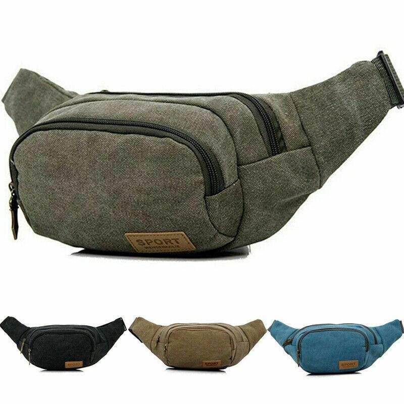 Men Cycling Waist Fanny Pack Belt Bag Pouch Travel Hip Sports Outdoor Canvas Mobile Pocket Storage Male Solid Zipper Waist Packs, Black
Men Cycling Waist Fanny Pack Belt Bag Pouch Travel Hip Sports Outdoor Canvas Mobile Pocket Storage Male Solid Zipper Waist Packs, Black
