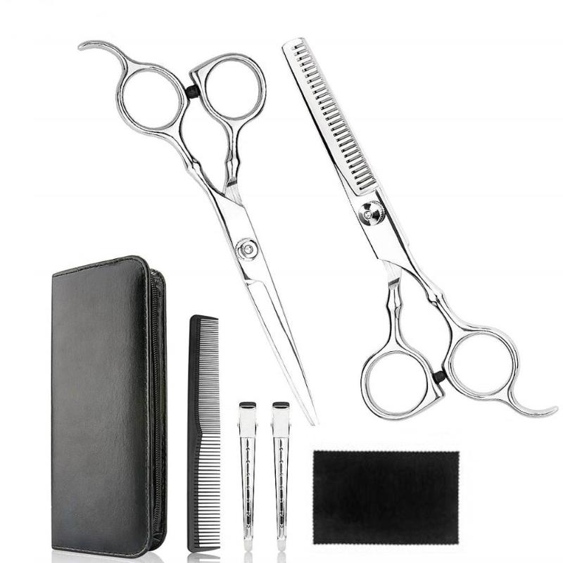 6 inch Professional Hairdressing Scissors Kit Hair Cutting Thinning Scissors Barber/Salon/Home Styling Tool Hairdressing Shears
6 inch Professional Hairdressing Scissors Kit Hair Cutting Thinning Scissors Barber/Salon/Home Styling Tool Hairdressing Shears