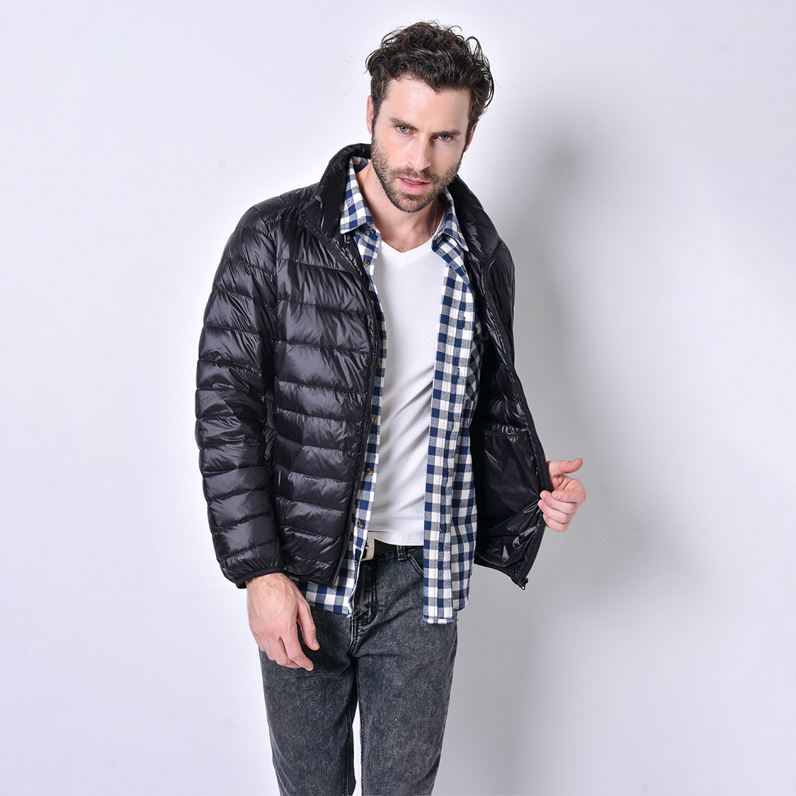 Men Casual Dowm Jackets Fashion Solid Color Jacekts Mens Stand-up Collar Plus Size Coat Mens Autumn Winter Hot Sale Outerwear, Black
Men Casual Dowm Jackets Fashion Solid Color Jacekts Mens Stand-up Collar Plus Size Coat Mens Autumn Winter Hot Sale Outerwear, Black