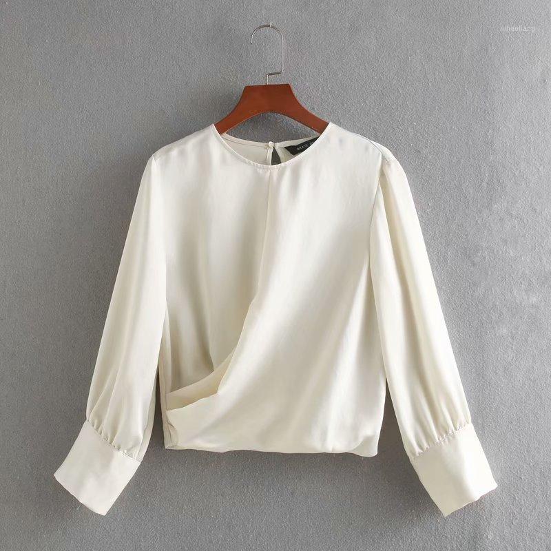 New women fashion o neck solid color side zipper satin shirt office lady spring pleats blouses roupas chic chemise tops LS63501, As pic ls6350cc
New women fashion o neck solid color side zipper satin shirt office lady spring pleats blouses roupas chic chemise tops LS63501, As pic ls6350cc