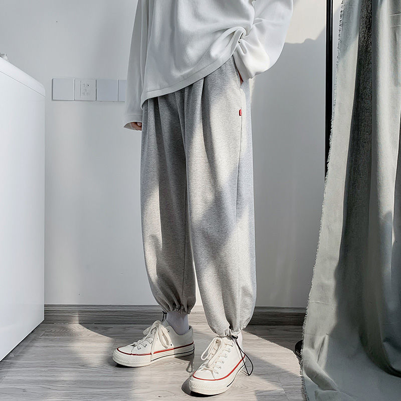 Men's Trousers 2021 Spring and Winter New Pants Cut Straight Young Feet GHOA, Gray. 
Men's Trousers 2021 Spring and Winter New Pants Cut Straight Young Feet GHOA, Gray.