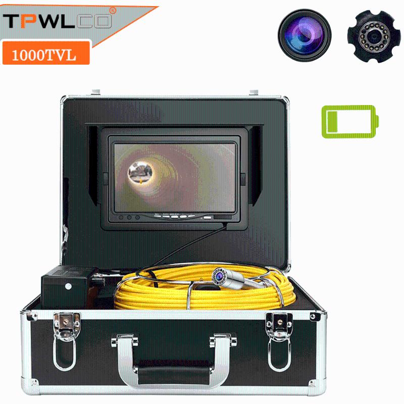 20-50m Portable Pipe Inspection Video Camera,IP68 Waterproof Drain Sewer Pipeline Industrial Endoscope support Video Recording
20-50m Portable Pipe Inspection Video Camera,IP68 Waterproof Drain Sewer Pipeline Industrial Endoscope support Video Recording