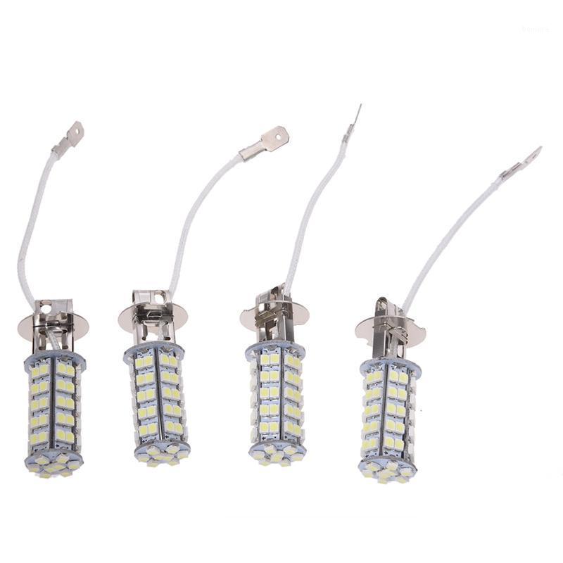 4 PCS H3 68 SMD LED Fog Light Car Lamp Light White1