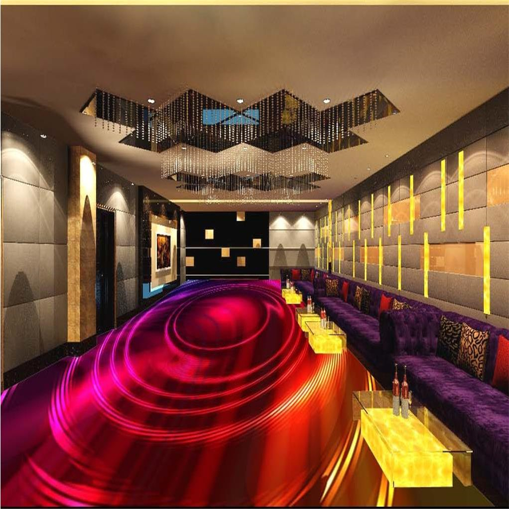 Custom round floors 3d floor painting wallpaper 3d stereoscopic wallpaper 3d bathroom wallpaper waterproof, Purple 
Custom round floors 3d floor painting wallpaper 3d stereoscopic wallpaper 3d bathroom wallpaper waterproof, Purple