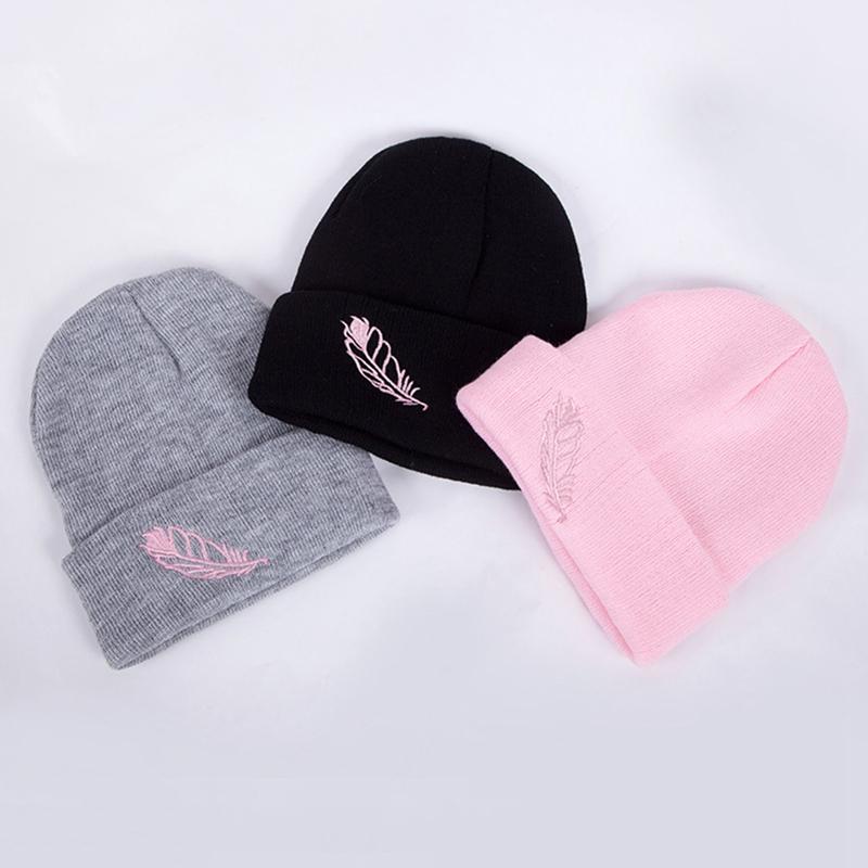 Hot Sale Warm Snow New Women Knitted Knit Hat Beanies High Quality Crochet Beanie 1PC Girl Winter Feather Embroidery Hats, Black
Hot Sale Warm Snow New Women Knitted Knit Hat Beanies High Quality Crochet Beanie 1PC Girl Winter Feather Embroidery Hats, Black
