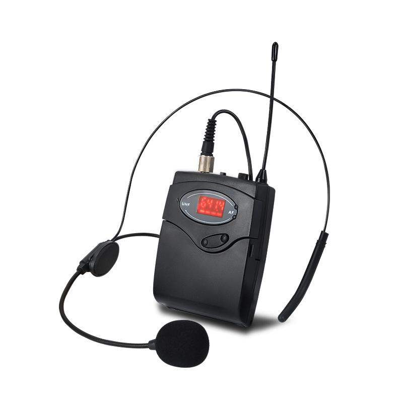 Wireless Microphone Set with Head-Wear + Lavalier Lapel Mics Transmitter Receiver UHF Frequency for Speech Teaching
Wireless Microphone Set with Head-Wear + Lavalier Lapel Mics Transmitter Receiver UHF Frequency for Speech Teaching