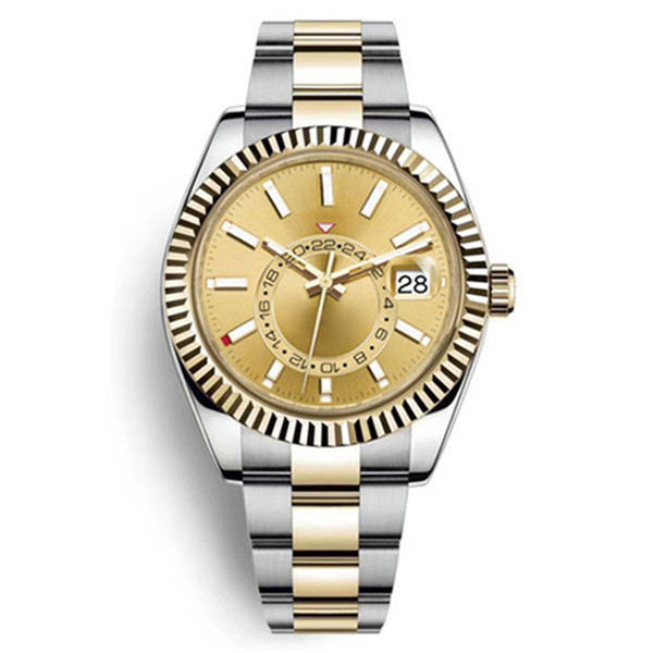 New Men Best Quality Automatic Mechanical Sports Fashion Business Watches Stainless Steel Gold 2813 movement Luminous Waterproof Wristwatch
New Men Best Quality Automatic Mechanical Sports Fashion Business Watches Stainless Steel Gold 2813 movement Luminous Waterproof Wristwatch