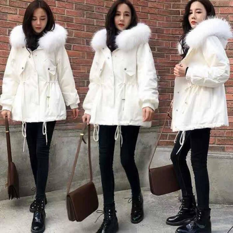 Down Padded Jacket Women' 2020 Autumn And Winter New Korean Mid-length Hooded Padded Jacket Waist Thinner, Black
Down Padded Jacket Women' 2020 Autumn And Winter New Korean Mid-length Hooded Padded Jacket Waist Thinner, Black