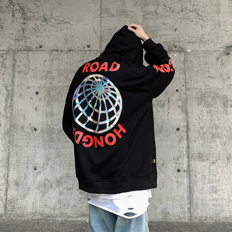 High 2021 New Street Harajuku Printed Letter with Hoodie Tide Big Size Fat Fashion Loose Superior Clothes in Hoodies Style 9TT7, Purple 
High 2021 New Street Harajuku Printed Letter with Hoodie Tide Big Size Fat Fashion Loose Superior Clothes in Hoodies Style 9TT7, Purple