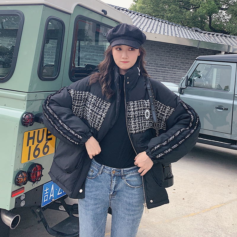 Women Fashion Hooded parkas 2019 winter Padded Jacket Coat Lady MidLong style Jacket Pocket Hooded Warm Coat Chamarras De Mujer T200114