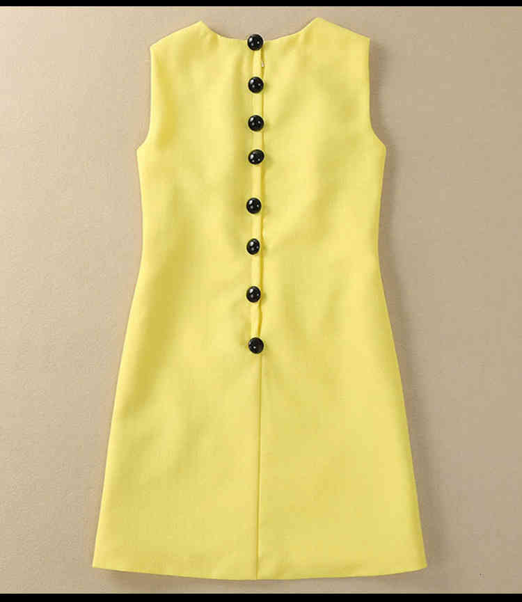 Runway Dresses Brand 710 Same Style Sleeveless Beads Sequins Crew Neck Womens Clothes Flora Print Pink Blue Luxury Fashion SH URX4, Yellow
Runway Dresses Brand 710 Same Style Sleeveless Beads Sequins Crew Neck Womens Clothes Flora Print Pink Blue Luxury Fashion SH URX4, Yellow