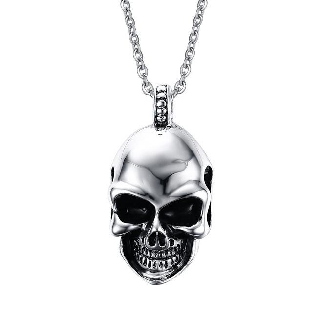 Titanium steel skull man necklace exaggerated retro personality size pendant necklace jewelry
Titanium steel skull man necklace exaggerated retro personality size pendant necklace jewelry