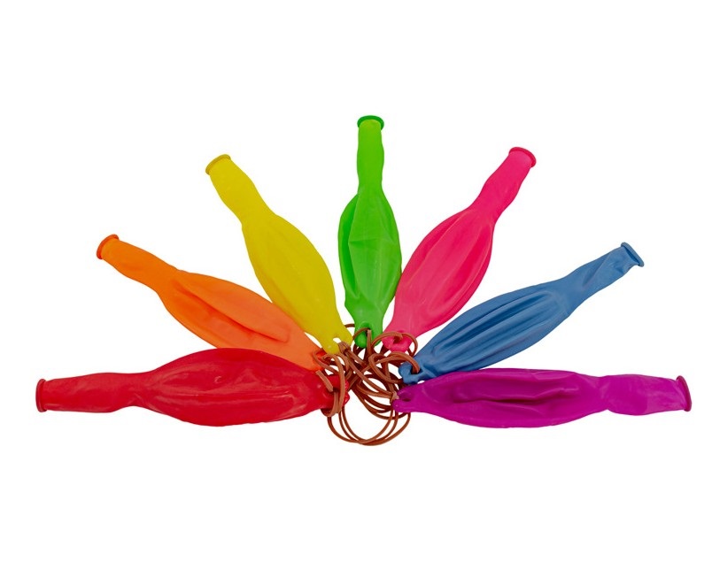 Elastic Punch Balloons Bounce Floating Balloon Christmas Decoration Toys Colorful Latex Punch-Balloons