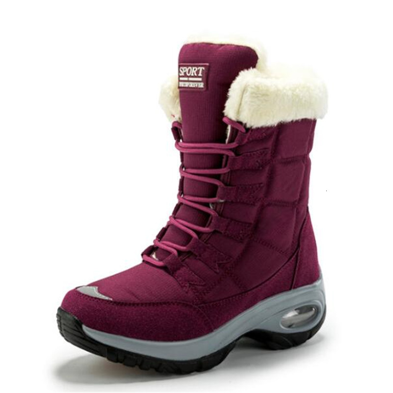 2021 New More Size -42 Woman Keep Warm Cotton Snow Boots for Female Thick Waterproof Sliding Shoes Winter L5GH, Black
2021 New More Size -42 Woman Keep Warm Cotton Snow Boots for Female Thick Waterproof Sliding Shoes Winter L5GH, Black