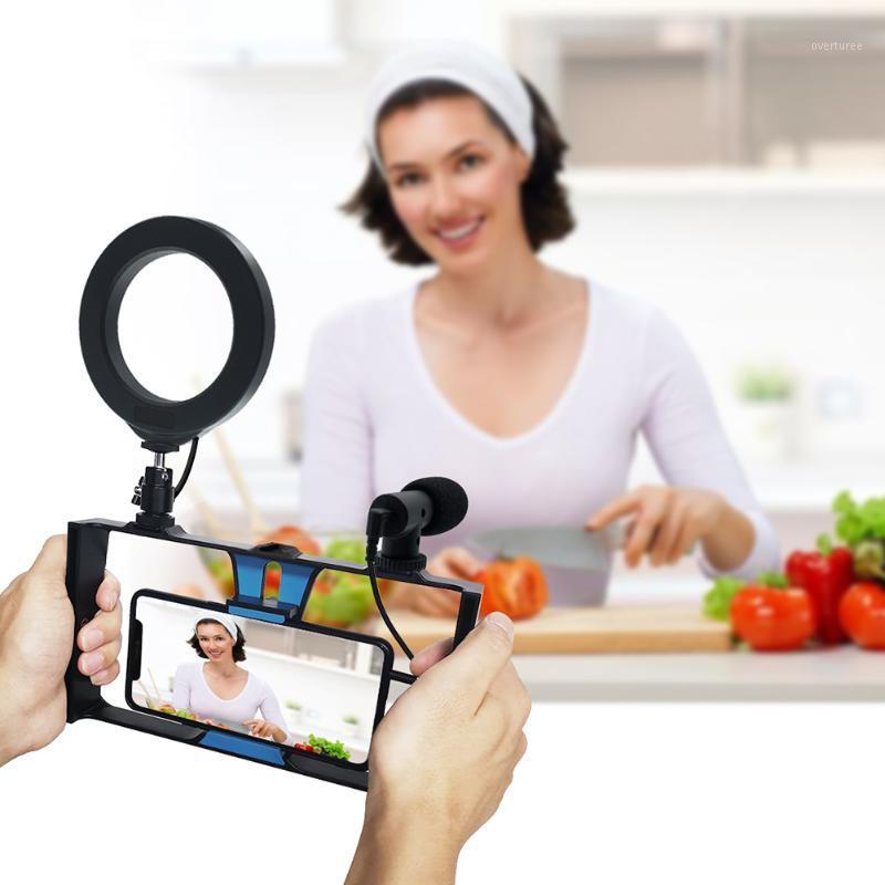 Mobile Phone Holder Tripod For Microphone Vlogging Rig Mount LED Ring Lighting Bracket Stand Phone Photography Accessories1
Mobile Phone Holder Tripod For Microphone Vlogging Rig Mount LED Ring Lighting Bracket Stand Phone Photography Accessories1